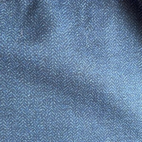 Karl Lagerfeld Herringbone Pants - Blue - Size: 12 - Picture 3 of 5